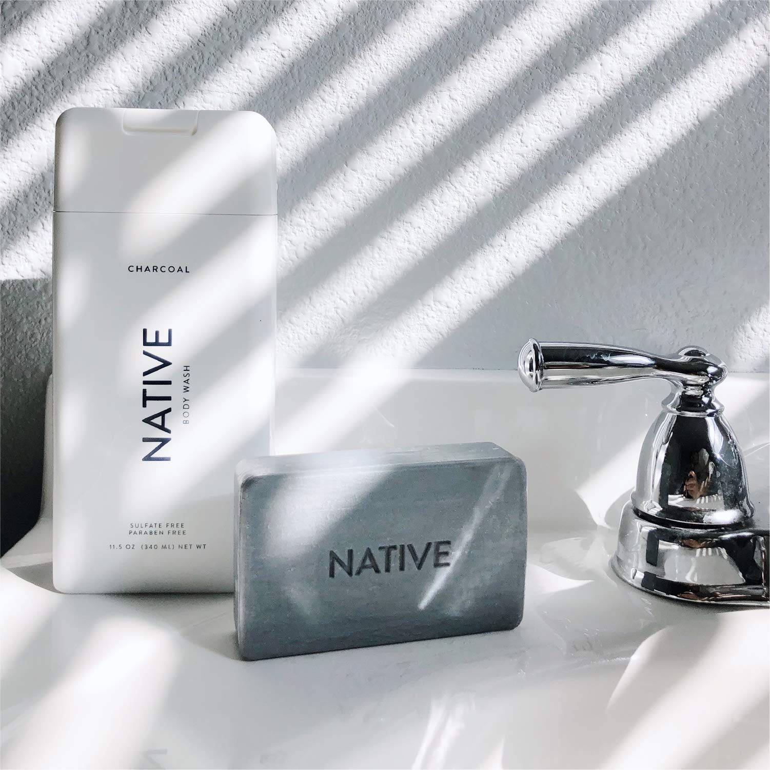 Native Body Wash 3 Pack - Natural & Organic Body Wash for Women & Men - SLS & Paraben Free - Cucumber Mint, Coconut Vanilla, Lavender Rose Scents - Perfect for Daily Shower, Spa Day & Gift Sets
