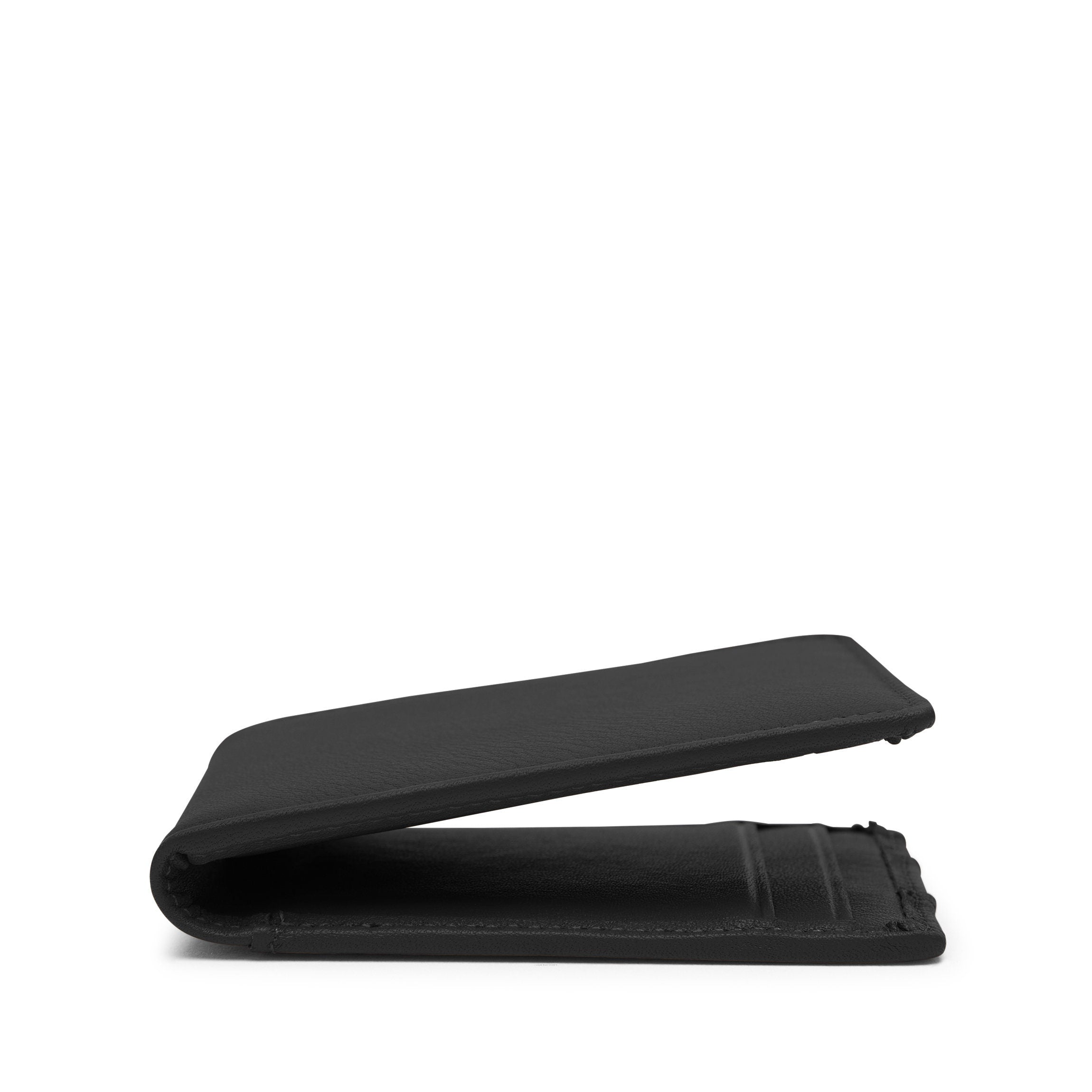 Slim Utility Card Wallet - RFID Blocking Black Onyx Minimalist Wallet for Men & Women | Perfect for Travel, Business & Everyday Use