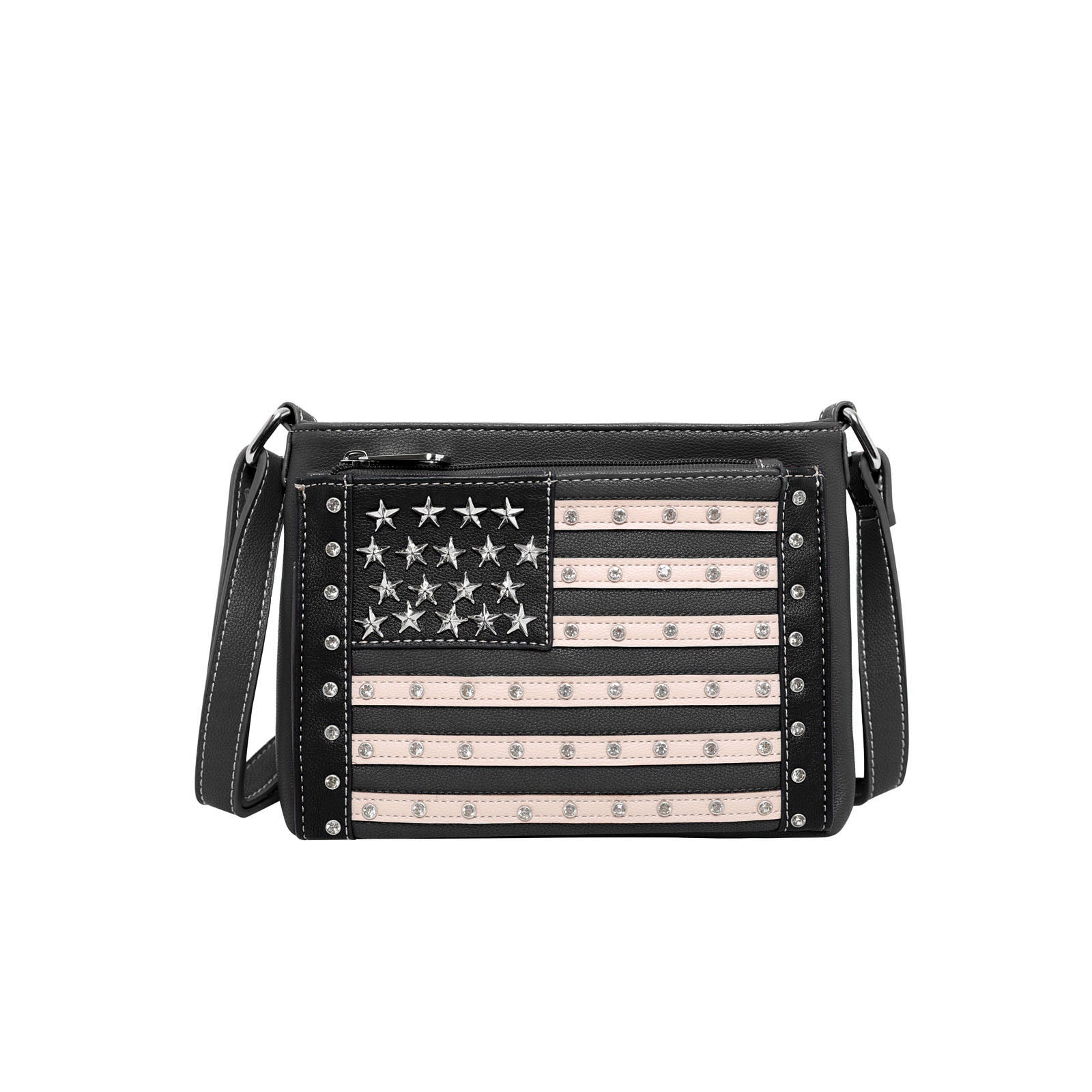 Montana West American Pride Crossbody Bag - Stylish & Functional Organizer Purse for Women | Perfect for Travel, Work & Everyday Use