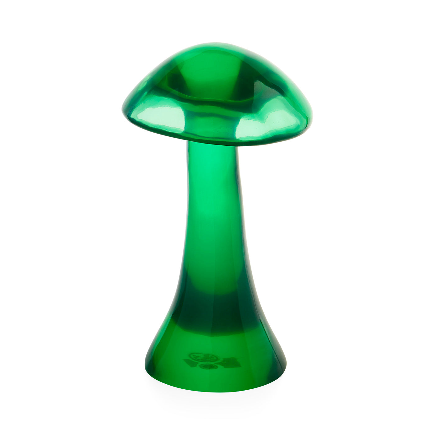 Green Acrylic Mushroom Decor - Cute Miniature Mushroom Sculpture for Home, Office & Garden Decoration | Perfect for Shelf Displays, Fairy Gardens & Gift Giving