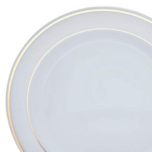 A2. White & Gold Rim