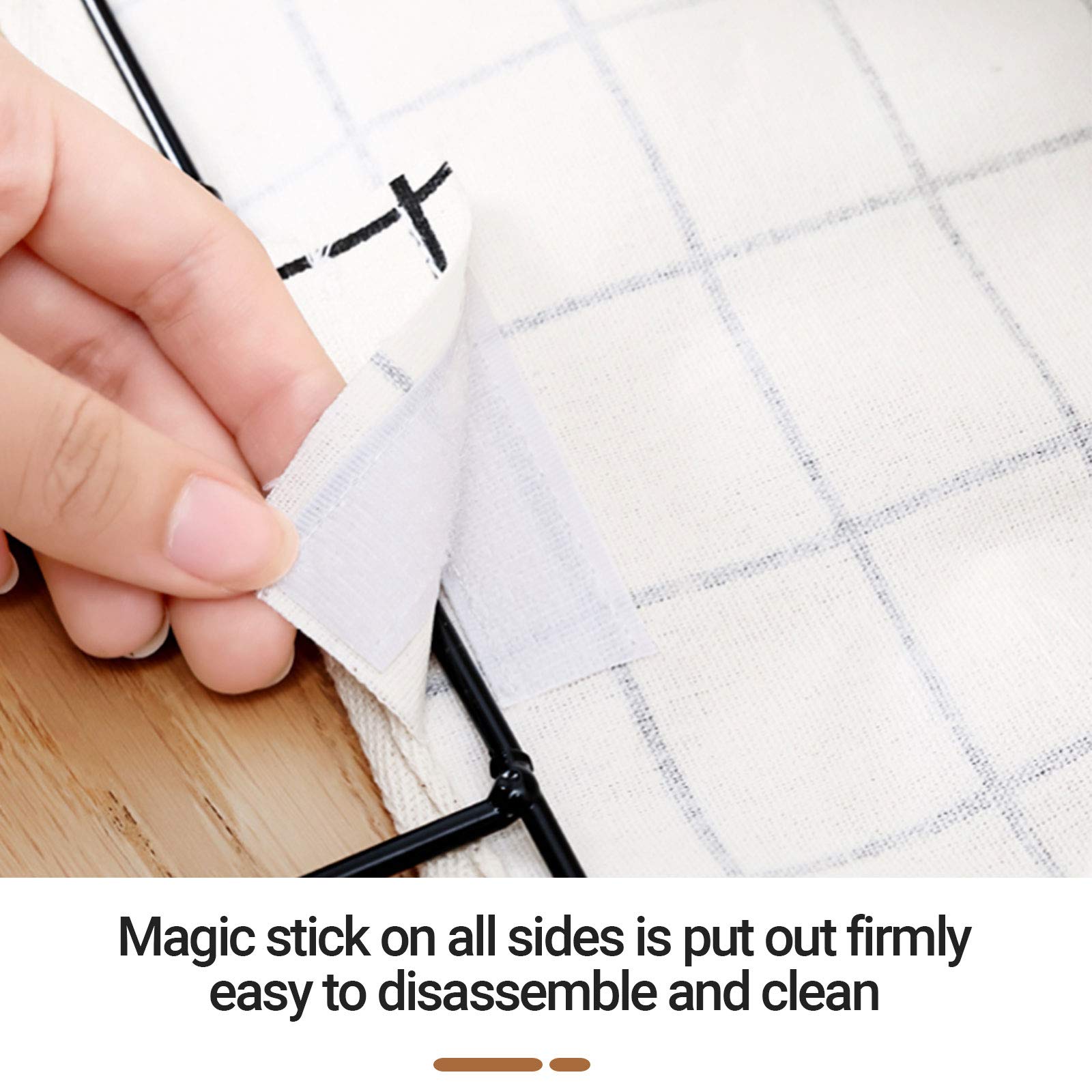 Fabric Over the Door Storage Organizer - 3 Pack Hanging Caddy Pouch for Bedroom, Bathroom & Kitchen | Space Saving Door Hanger for Towels, Toys & Essentials