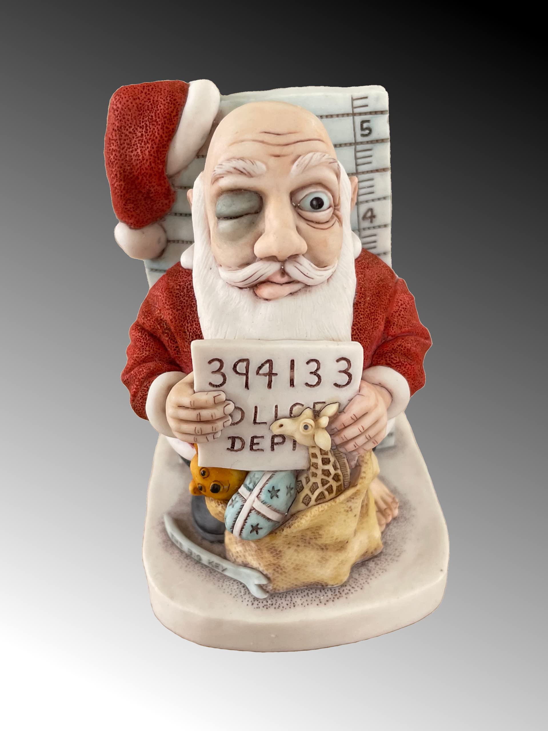 Harmony Kingdom Santa 2021 Christmas Mug Shot - Collectible Holiday Coffee Cup with Santa Design - Perfect for Christmas Gifts, Home Decor & Holiday Cheer