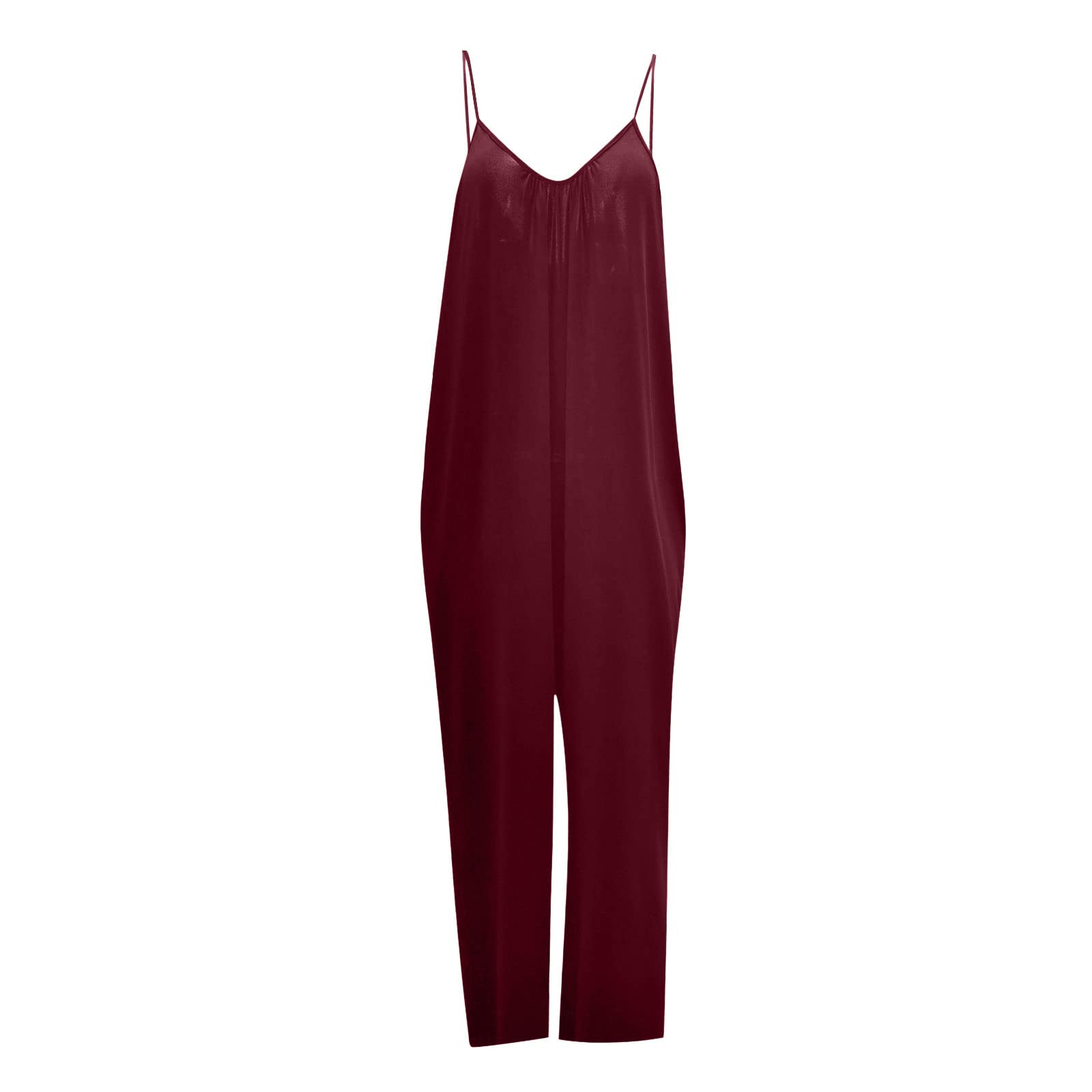 **Women's Oversized Jumpsuit - Loose Fit Cocktail Pantsuit for Wedding & Maternity - Short Sleeve Romper Black Pants - Comfortable & Stylish for Casual, Office & Special Events**