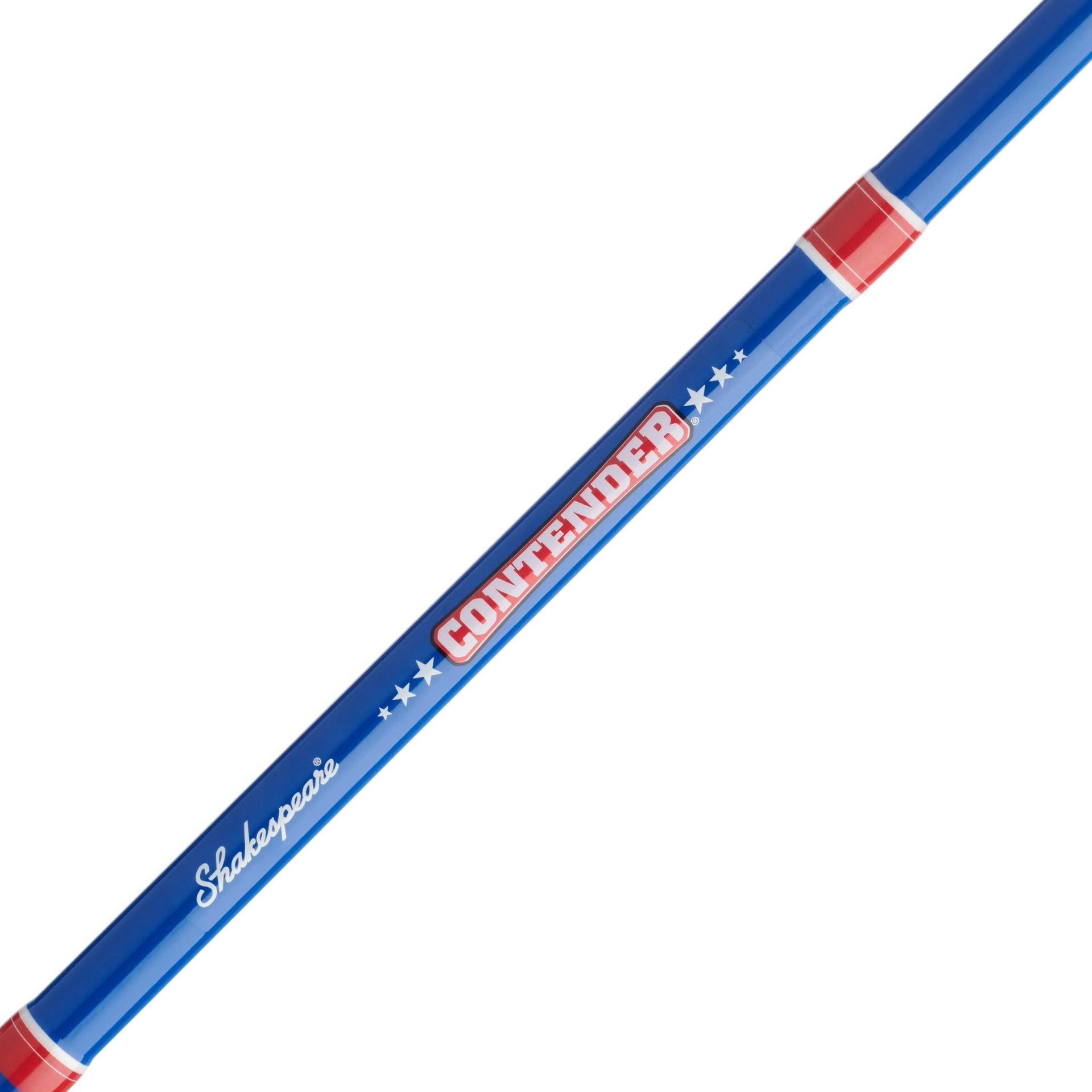Contender® Spinning Fishing Rod and Reel Combo - Lightweight Graphite Freshwater/Saltwater Fishing Gear for Bass, Trout, and Walleye - Perfect for Shore Fishing, Boat Angling, and Tournament Use
