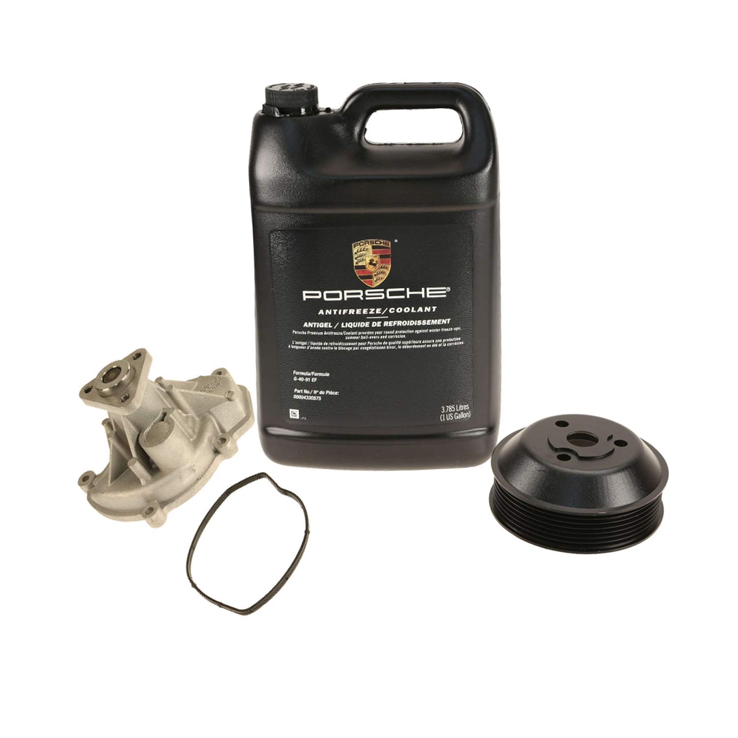 Geba High-Performance Engine Water Pump Kit - Compatible with Porsche Cayenne, Panamera S, Turbo & GTS Models - Perfect for Cooling System Repair & Maintenance