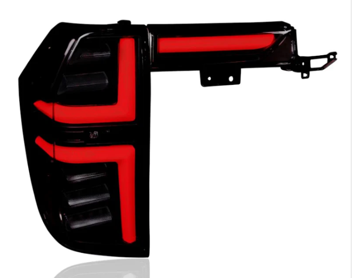 21-24 GMC Yukon Denali & Yukon XL Smoked OLED Tail Lights with LED Startup Sequence & Amber Turn Signals - Upgrade for Enhanced Visibility & Style
