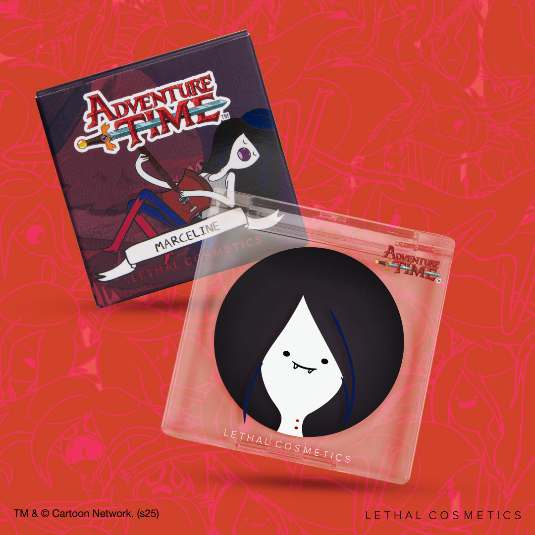 Adventure Time Blush Palette - Cute Cartoon Makeup Set for Cheeks & Face - Perfect for Cosplay, Halloween, and Daily Makeup Looks