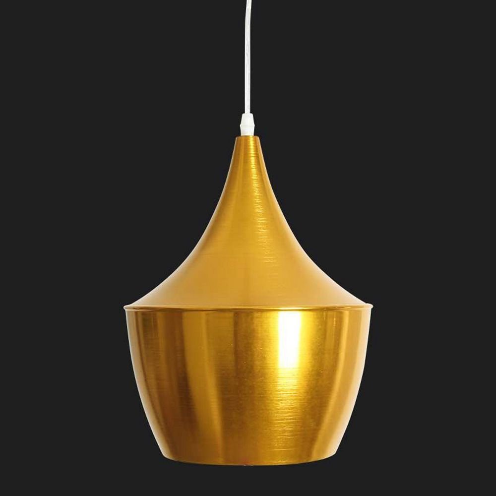 Industrial Loft Pendant Lighting - Gold Bar Counter Ceiling Hanging Lamp for Dining Room, Kitchen Island & Balcony | Modern Chandelier Fixture for Restaurant & Home Decor