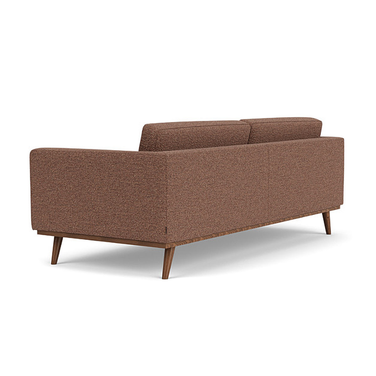 Johan Boucle 3 Seater Sofa - Modern Upholstered Fabric Couch for Living Room, Lounge & Apartment - Comfortable Mid-Century Style Sectional Sofa with Soft Boucle Fabric