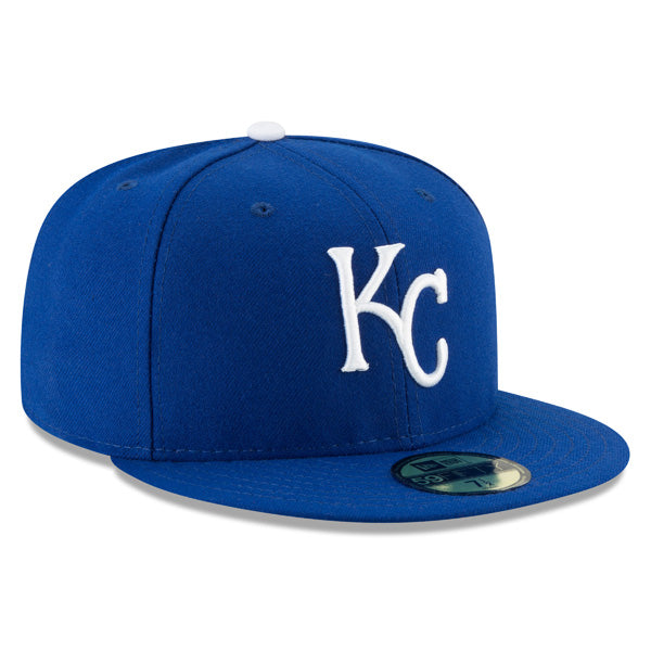 Kansas City Royals New Era Authentic Collection 59Fifty MLB Fitted Hat - Official On-Field Game Cap for Baseball Fans & Sports Enthusiasts