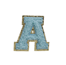 AQUA FUZZY ALPHABETS A - Soft Textured Sensory Letters for Kids Learning, Bath Toys & Early Education - Perfect for Toddlers' ABC Recognition and Water Play Activities