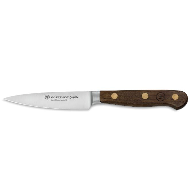 Wusthof Crafter 3.5 Inch Paring Knife - Premium German Stainless Steel Kitchen Knife for Peeling, Slicing & Precision Cutting - Perfect for Fruits, Vegetables & Small Food Prep