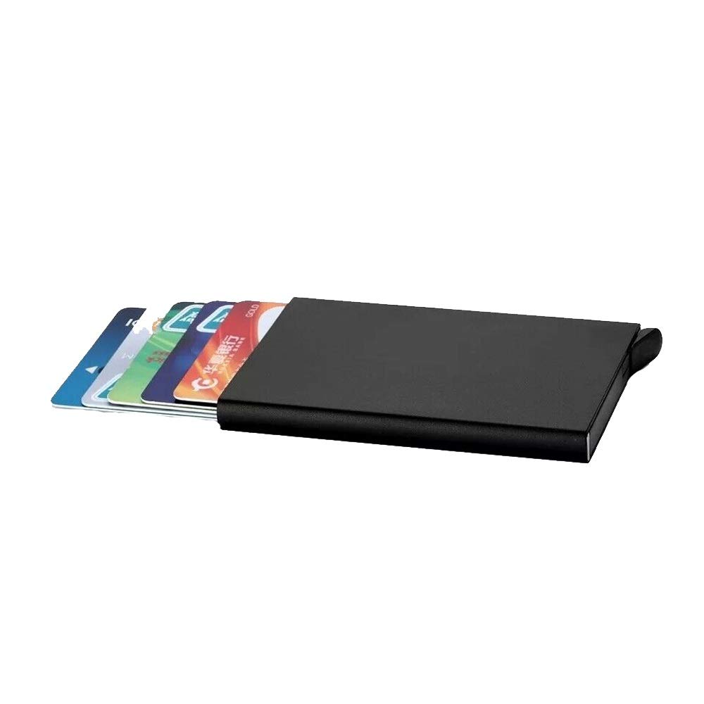 RFID Blocking Aluminum Wallet - Slim Credit Card Holder & ID Protector for Travel, Business, and Everyday Use - Perfect Gift for Men and Women