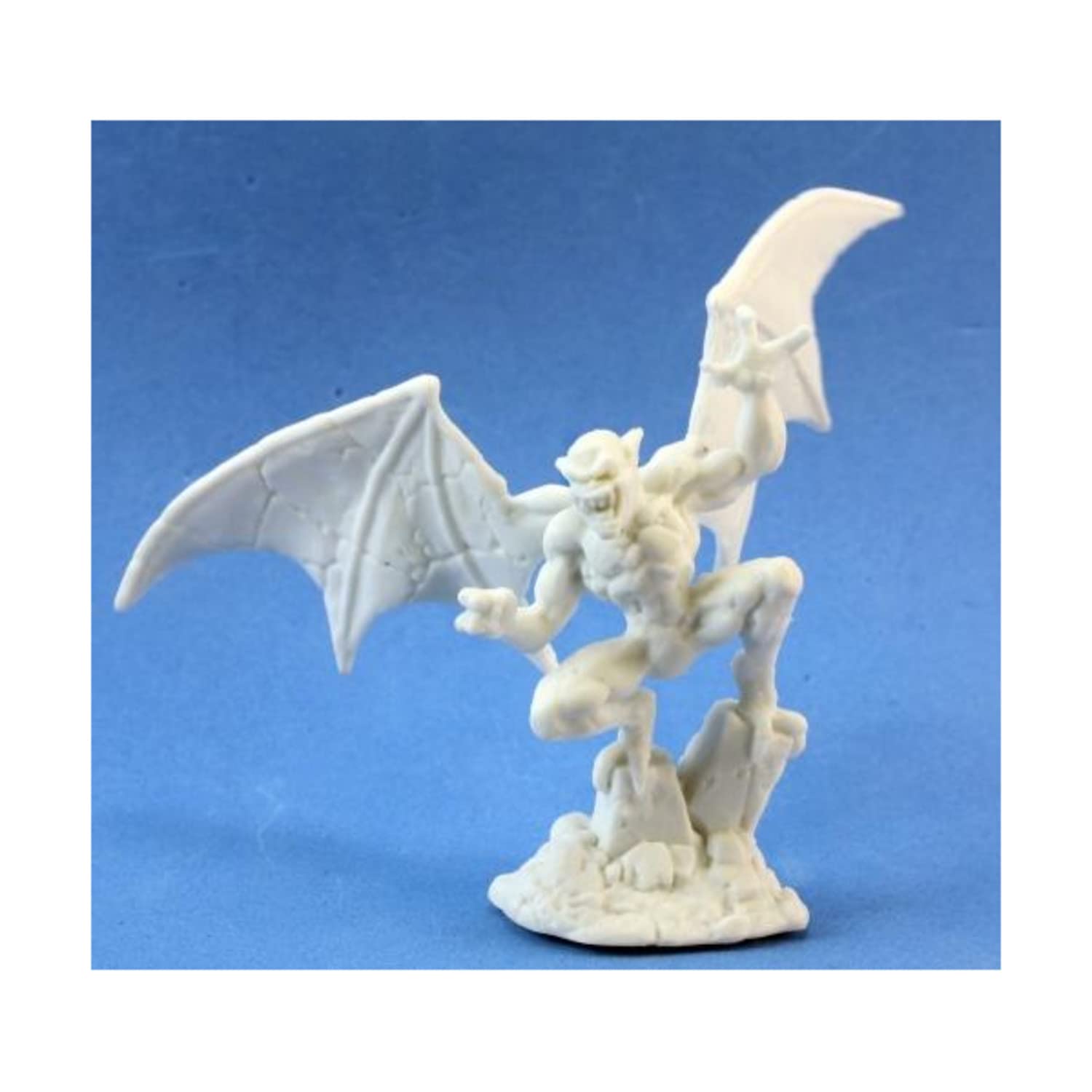 Reaper Bones Gargoyle Miniature - Highly Detailed Tabletop RPG & D&D Mini for Fantasy Gaming & Collectors | Perfect for Dungeons & Dragons, Pathfinder, and Wargaming Scenes