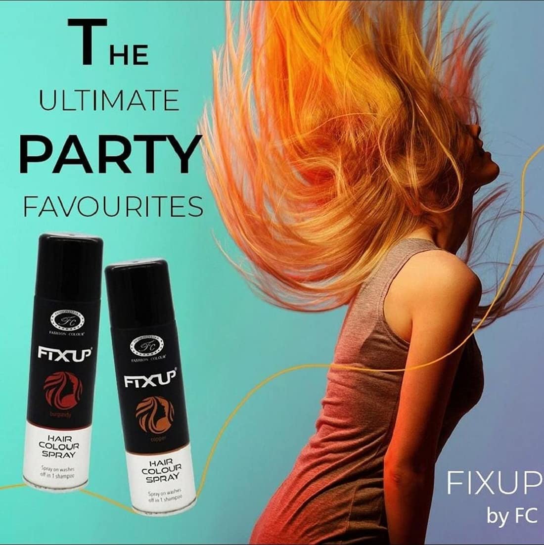Temporary Hair Color Spray - 1-Day Washable DIY Hair Dye for Men & Women | No Bleach, No Ammonia, Non-Damaging | Green Fashion Hair Makeup | Perfect for Parties, Cosplay & Halloween Costumes