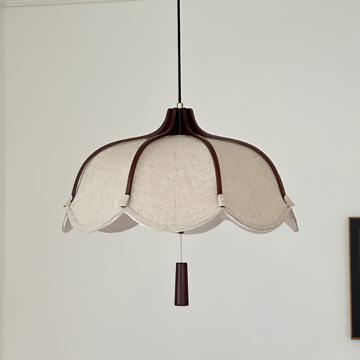 Evelyn Pendant Lamp - Modern Glass Hanging Light Fixture for Kitchen Island, Dining Room & Bedroom | Dimmable LED Chandelier for Home Decor