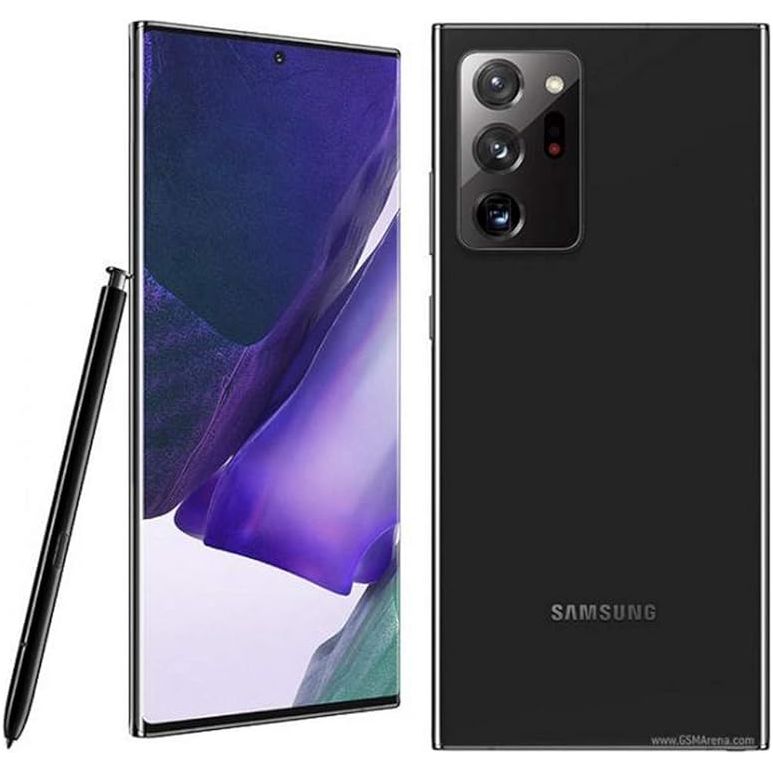 Samsung Galaxy Note 20 Ultra 5G Unlocked Smartphone - 128GB, Dual SIM, Phantom Black - Perfect for Business Professionals & Creative Artists