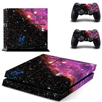 PS4 Pro & Slim Vinyl Skin Sticker - Green Camouflage Decal Cover for Sony PlayStation 4 Console & 2 Controllers | Protective Customization for Gaming Setups
