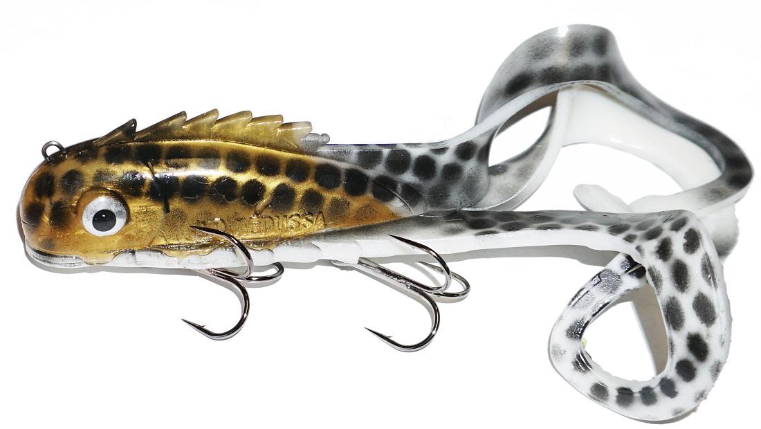 Chaos Tackle Mid Medussa Fishing Lure - Premium Soft Plastic Bait for Bass, Walleye, and Trout - Perfect for Freshwater and Saltwater Fishing Adventures
