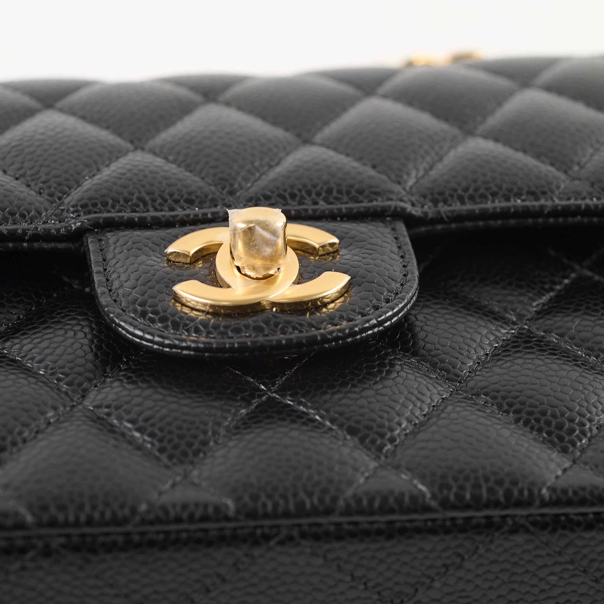 Chanel Caviar Small Classic Flap Bag with Gold Hardware & Microchip - Luxury Crossbody Purse for Women, Perfect for Date Night & Special Occasions