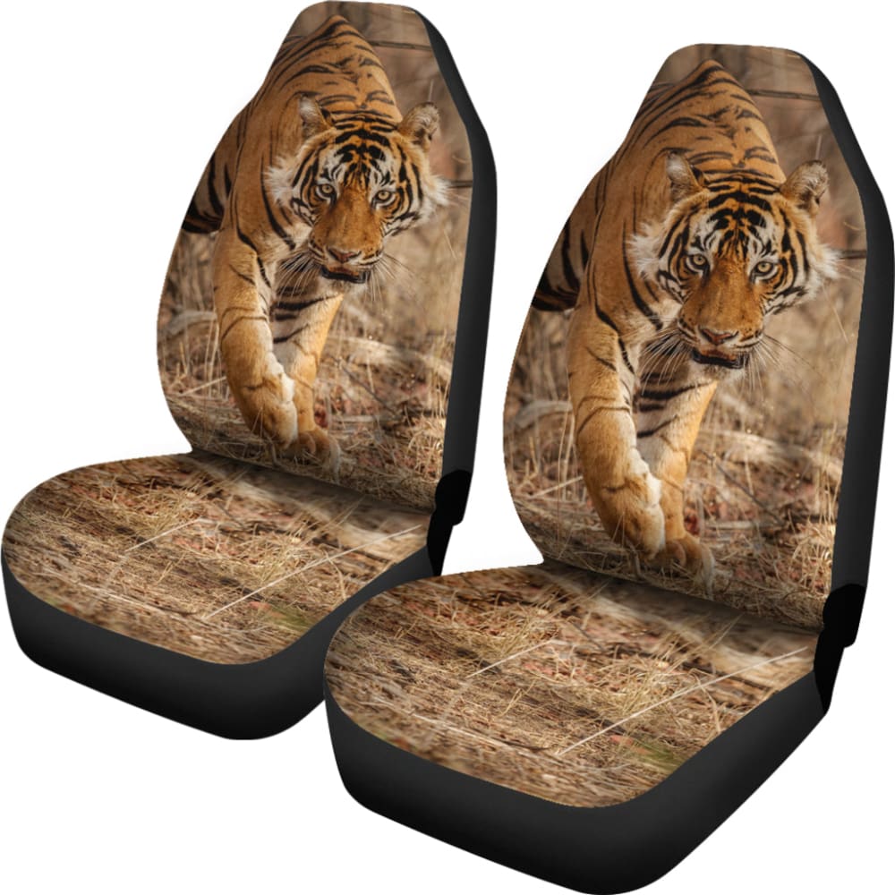 Best Tiger Print Car Seat Covers for Animal Lovers - Unique Gift Idea for Tiger Enthusiasts - Perfect for Cars, Trucks & SUVs