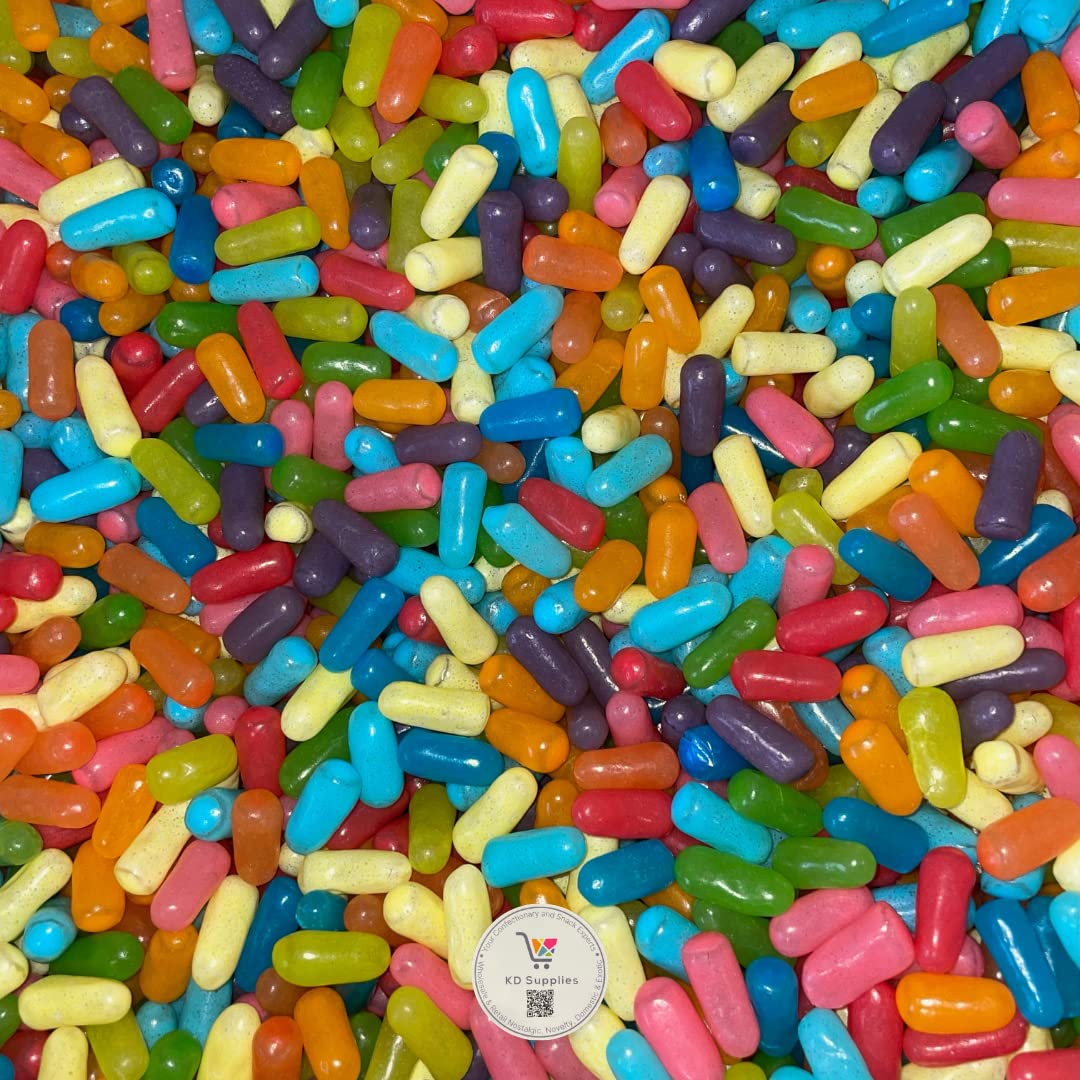 Mike and Ike Assorted Fruit Flavored Chewy Candy Bulk - 2 lb Mega Mix Pack | Party Favors, Movie Snacks, Office Treats & Halloween Candy