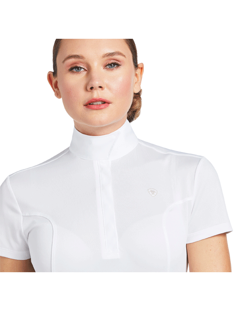 Ariat Aptos Show Top - Equestrian Riding Shirt for Women - Breathable & Comfortable for Horseback Riding & Competitions