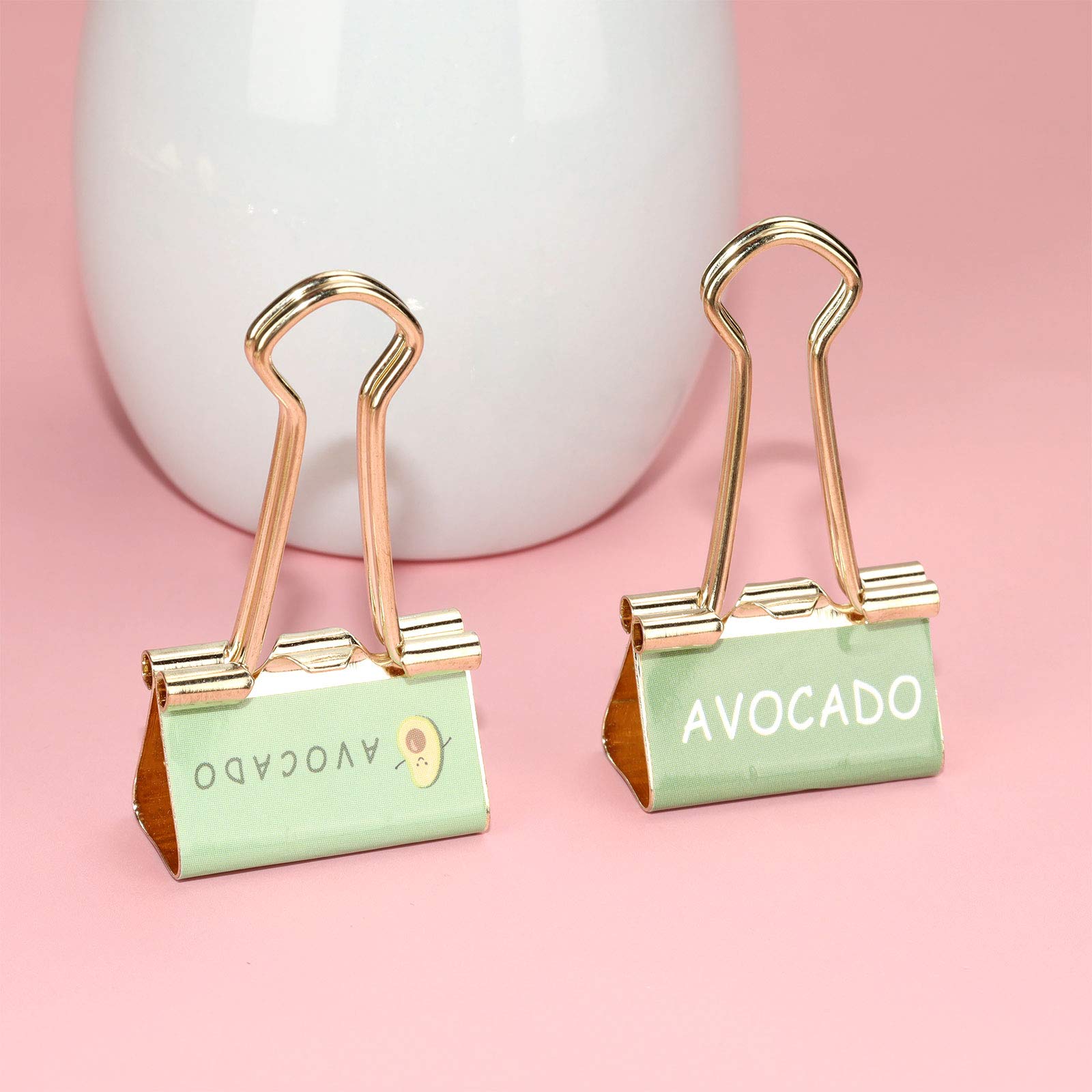 Stylish Avocado Green Desk Organizer Set - Includes Ballpoint Pens, Paper Clips, Note Paper, Thumbtacks & Binders - Perfect Office Supplies for Women & School Accessories - Great for Home Office, Classroom & Workspace Organization