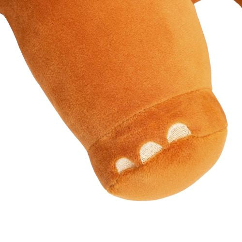 Bagstock Tiny Headed Plush Fox 15 Inch - Vibrant Orange Stuffed Animal Toy for Kids, Nursery Decor, Birthday Gifts & Cute Home Decoration