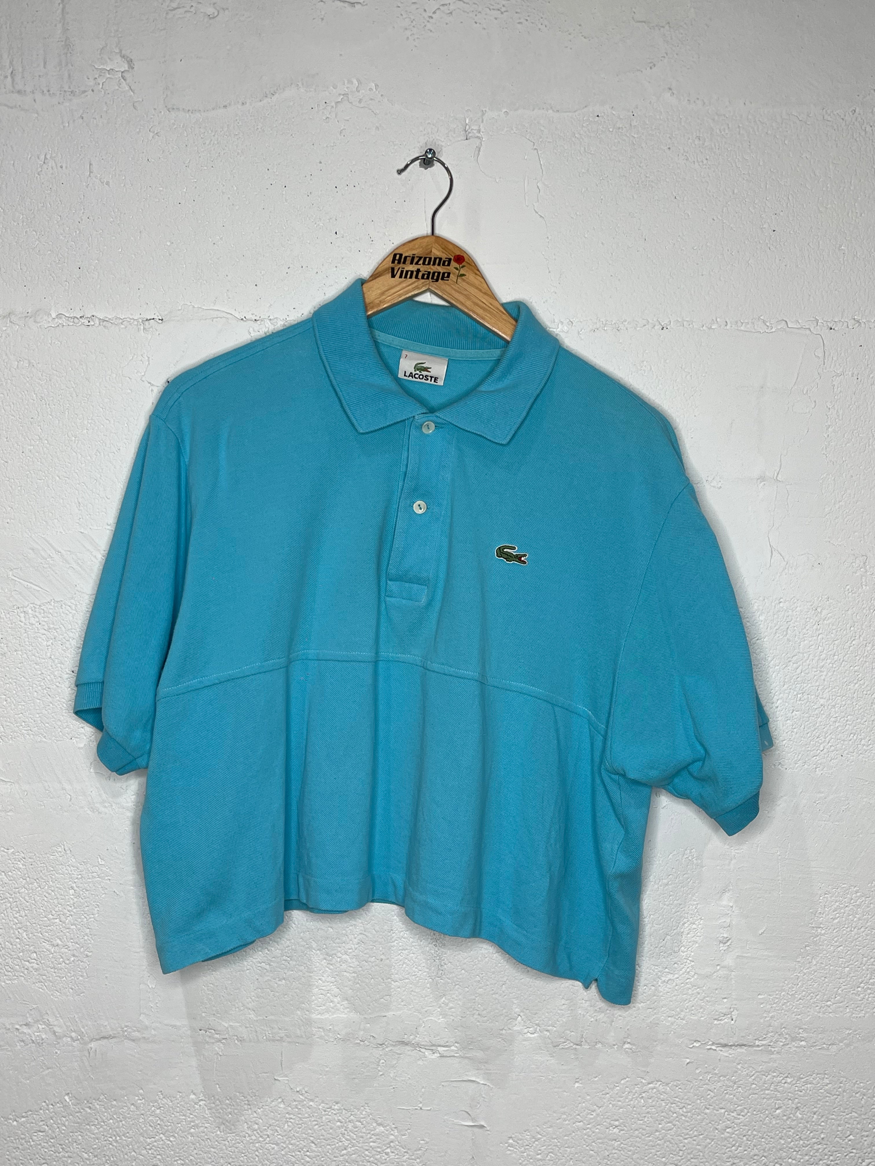 Lacoste Polo Crop Top for Women - Classic Short Sleeve Cotton Shirt for Casual & Summer Outfits | Office, Golf, Tennis & Everyday Wear