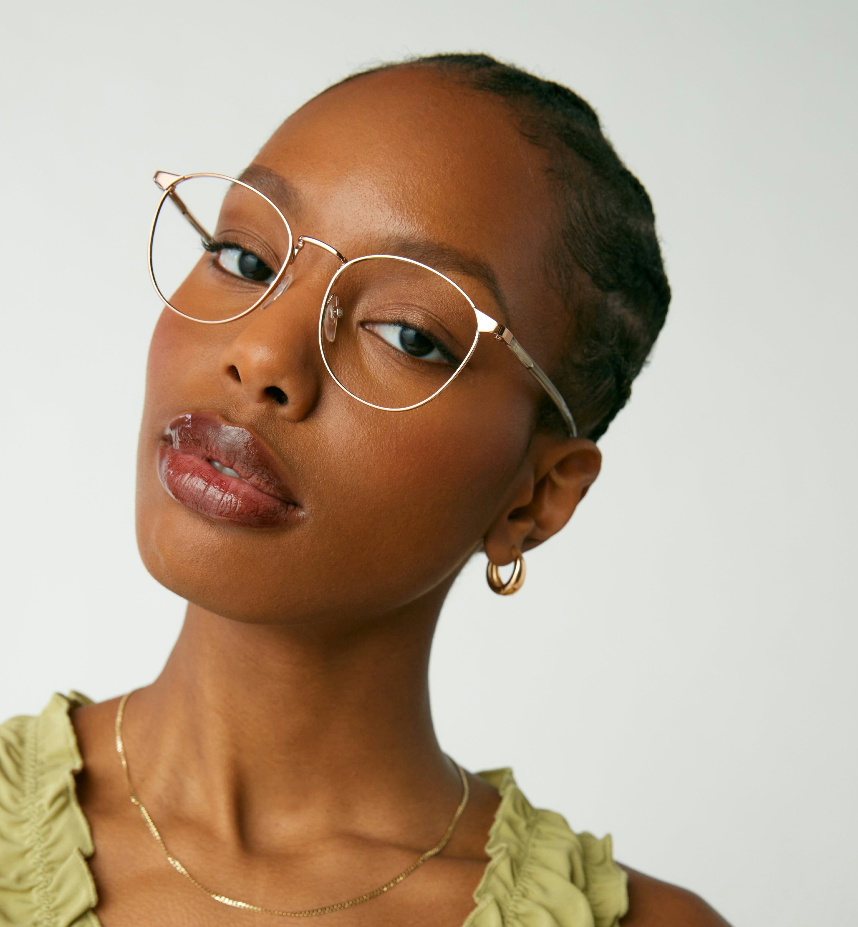 Stylish Romy Eyeglasses for Women & Men - Trendy Lightweight Glasses for Reading & Fashion - Perfect for Work, Driving & Everyday Wear