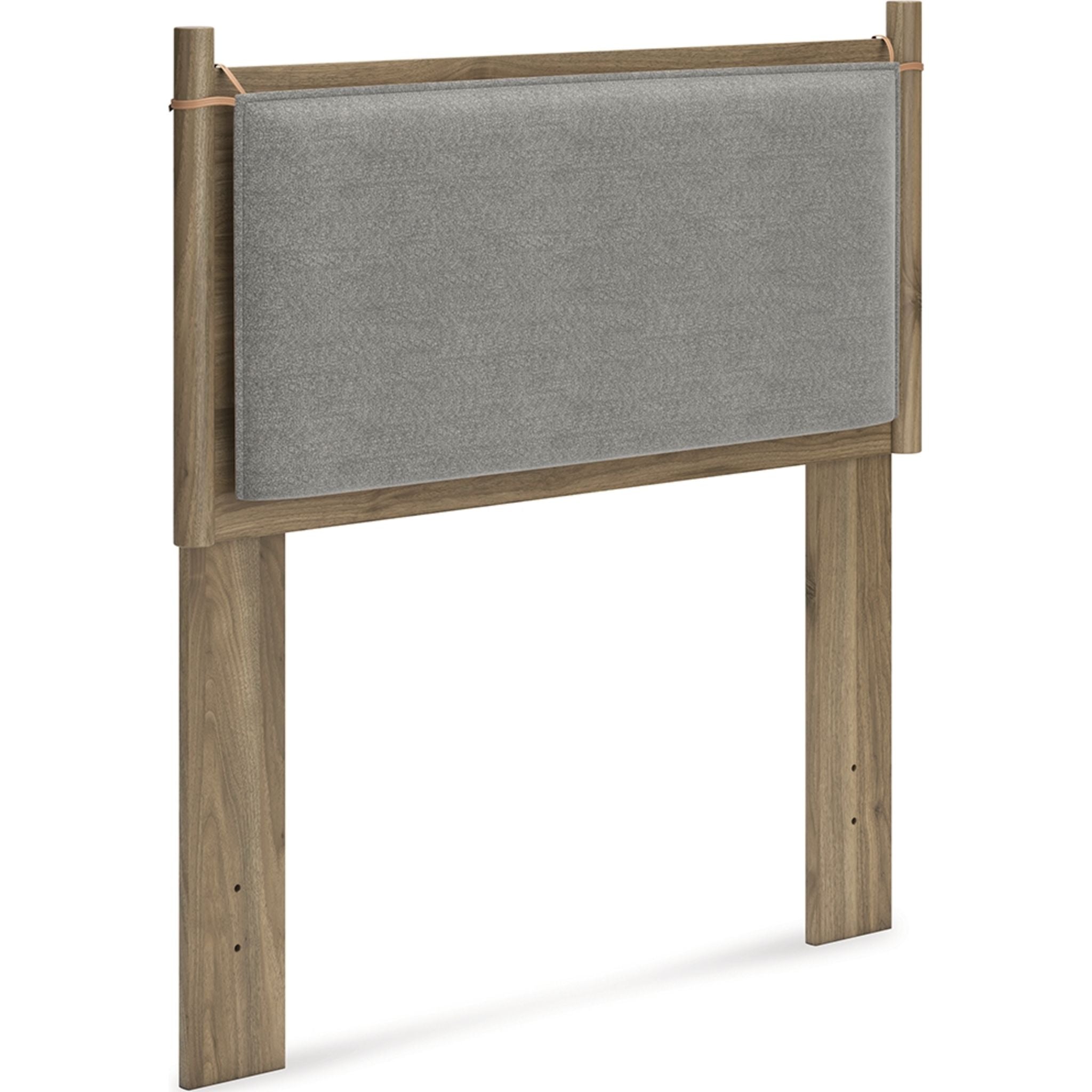 Aprilyn Twin Panel Headboard in Honey Finish - Elegant Upholstered Bed Headboard for Girls, Teens & Adults - Perfect for Bedroom Decor, Dorm Room, Guest Room & Home Staging