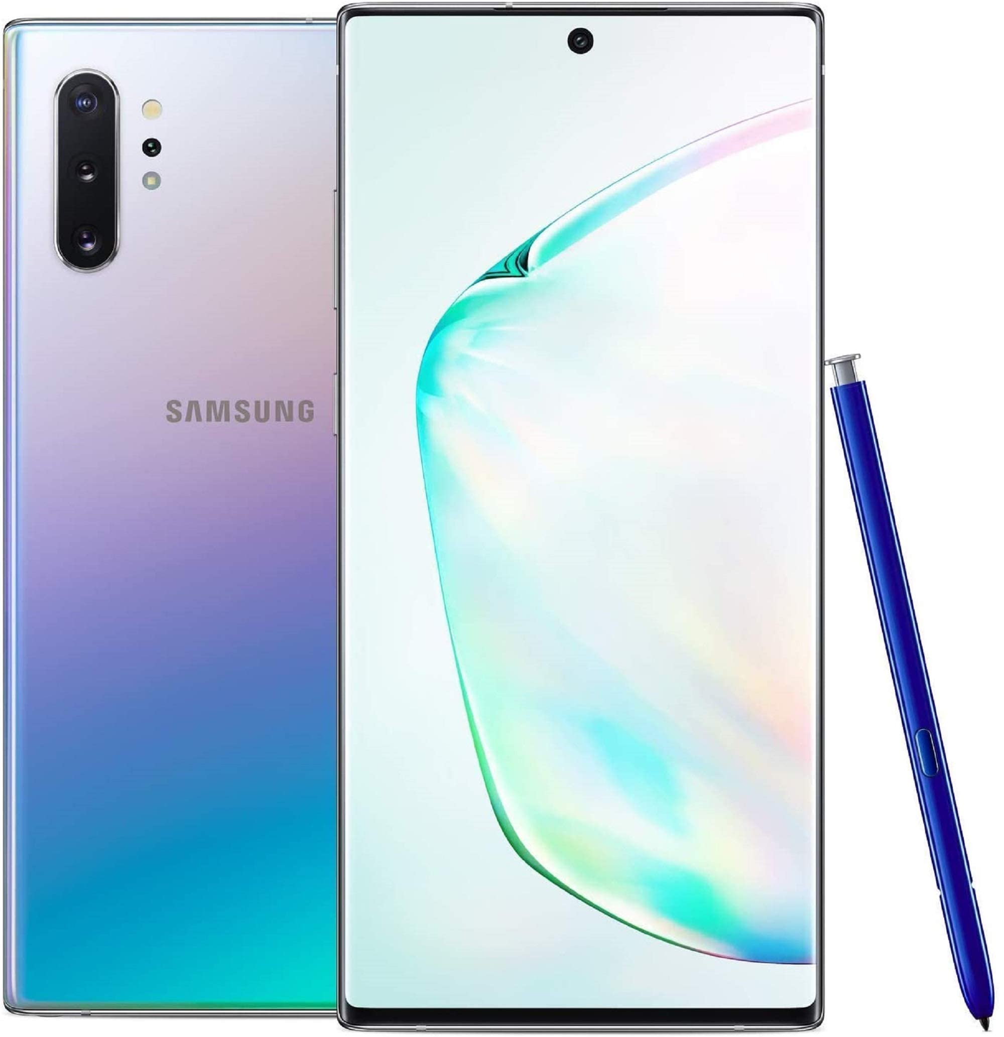 Samsung Galaxy Note10+ 256GB Aura Glow Verizon Certified Refurbished Smartphone - Perfect for Business Professionals & Creative Work