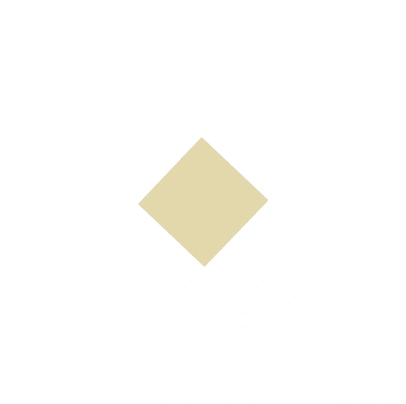 Winckelmans Granite Klinker 3.5x3.5 cm Vanilla Yellow Square Tiles - Perfect for Kitchen Backsplash, Bathroom Walls & Outdoor Patio Flooring