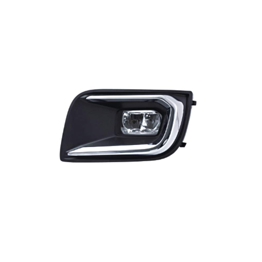 2018-2020 Toyota Sequoia LED Fog Light Kit - Complete Assembly with Bezel, Switch & Wiring Harness (Left & Right) - Durable Replacement for Improved Visibility in Rain & Fog