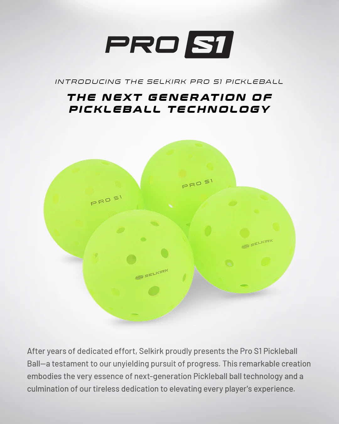 Selkirk Pro S1 Pickleball Paddle - Premium Carbon Fiber Pickleball Racket for Advanced Players - Perfect for Outdoor & Indoor Court Games, Tournaments, and Professional Training