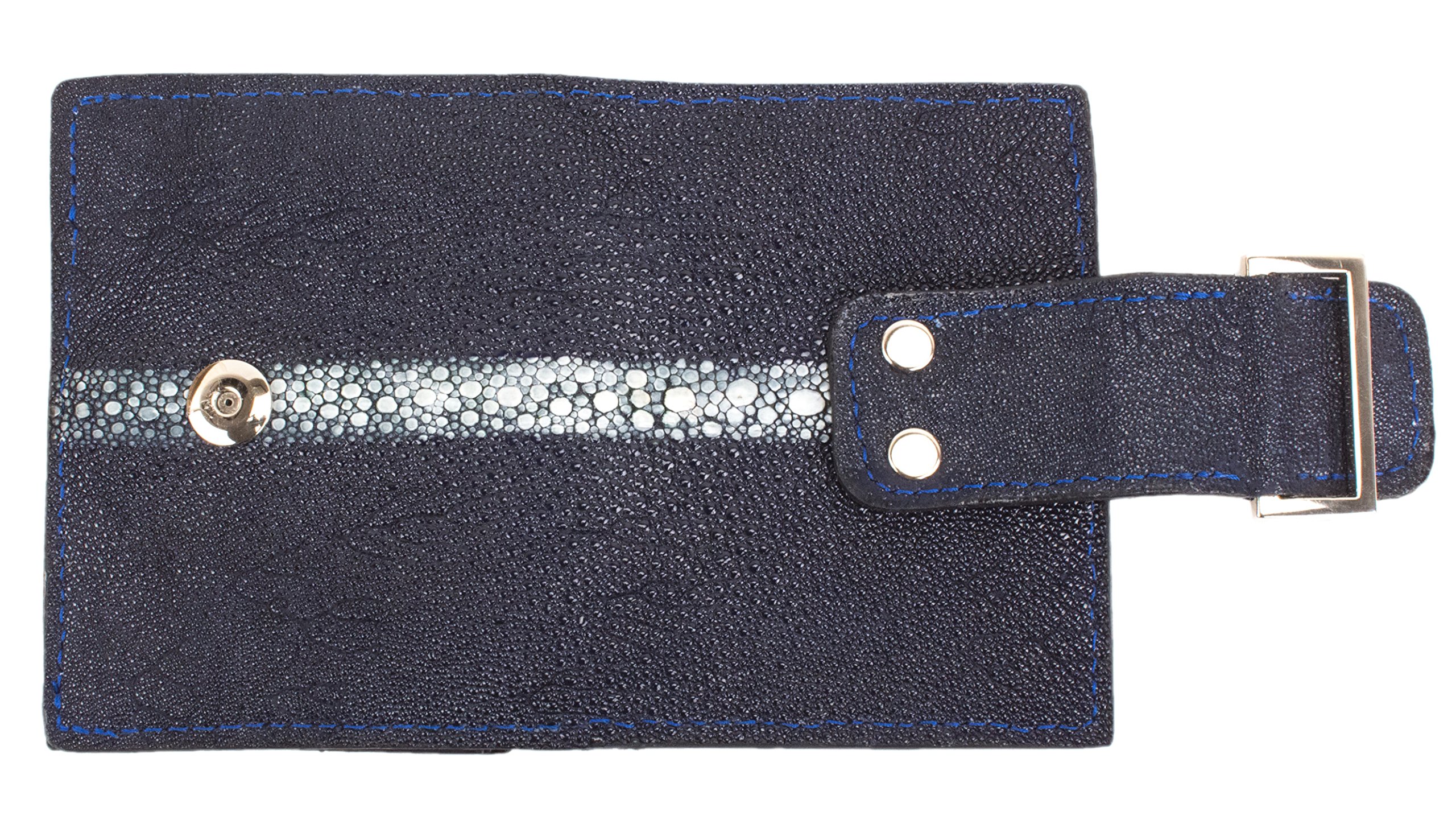 Luxury Women's Stingray Leather Wallet - Elegant Exotic Skin Credit Card Holder & Cash Pouch for Everyday Use, Travel, and Gifts