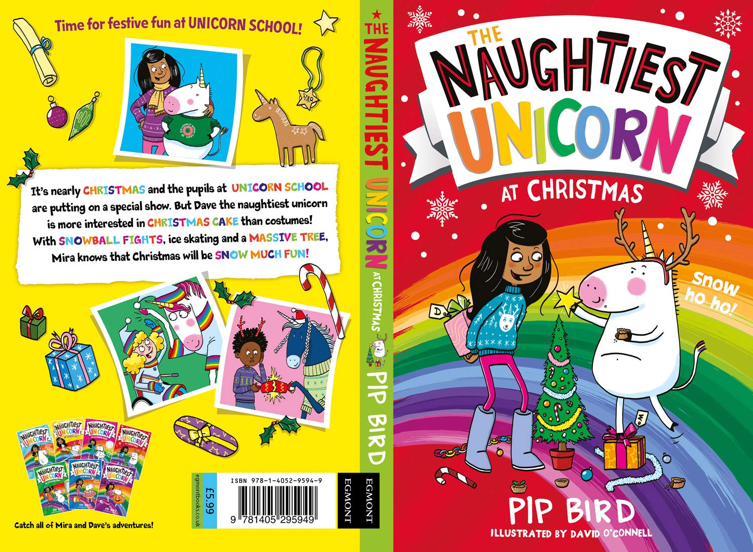 The Naughtiest Unicorn at Christmas: Sparkly Holiday Adventure - Book 4 in The Naughtiest Unicorn Series | Perfect for Kids' Stocking Stuffers & Christmas Storytime