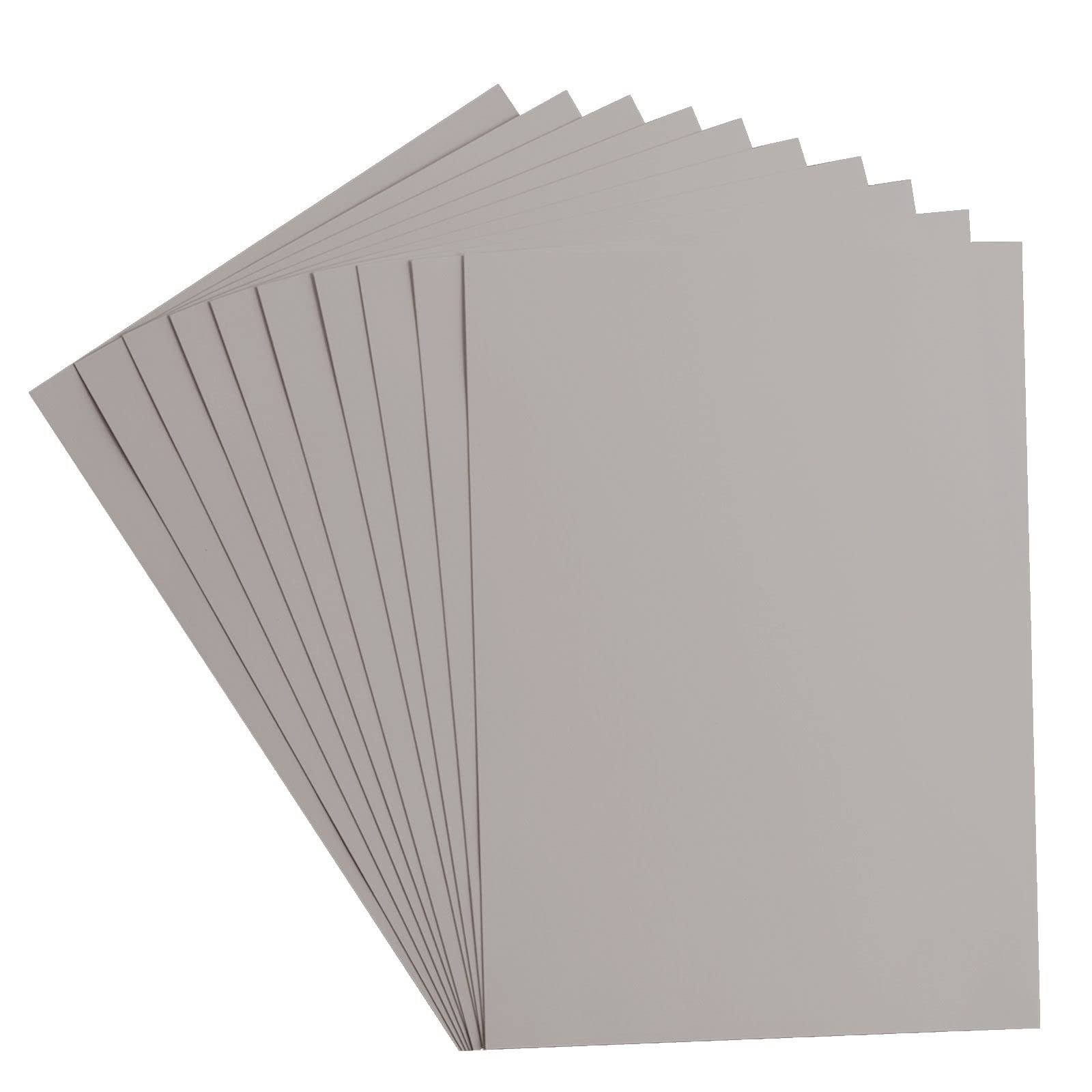Vaessen Creative Florence Smooth Cardstock - 216 GSM, A4 Size, Tin Grey & Beige, 10 Sheets - Premium Quality for Scrapbooking, Card Making, Die Cutting & Paper Crafts - Perfect for DIY Projects, Wedding Invitations & Home Decor
