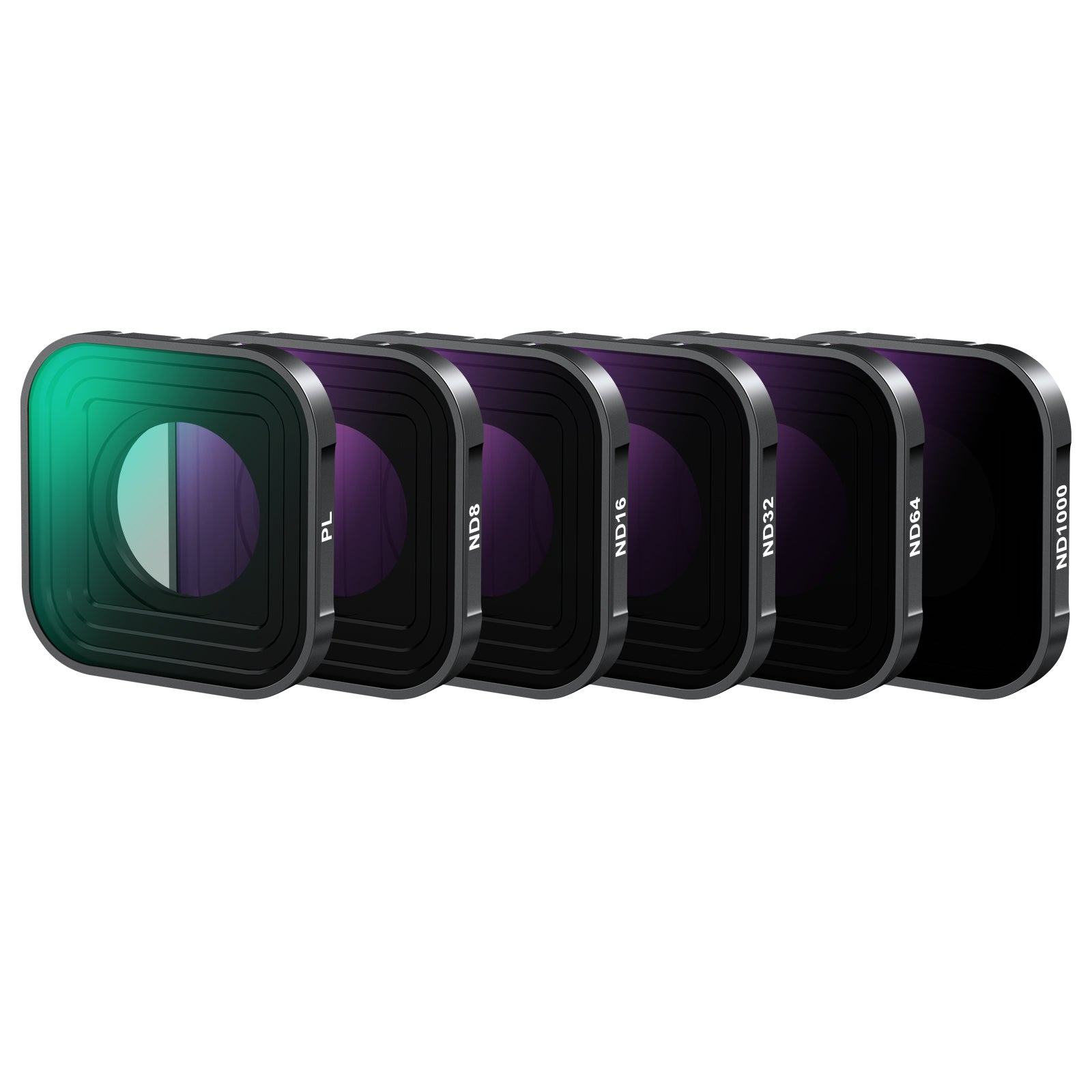 NEEWER FL GP10 6 Pack CPL/ND Filter Kit for GoPro Hero 13/12/11/10/9 Black - Polarizing & Neutral Density Lens Filters for Action Camera - Perfect for Outdoor Sports, Vlogging, and Travel Photography