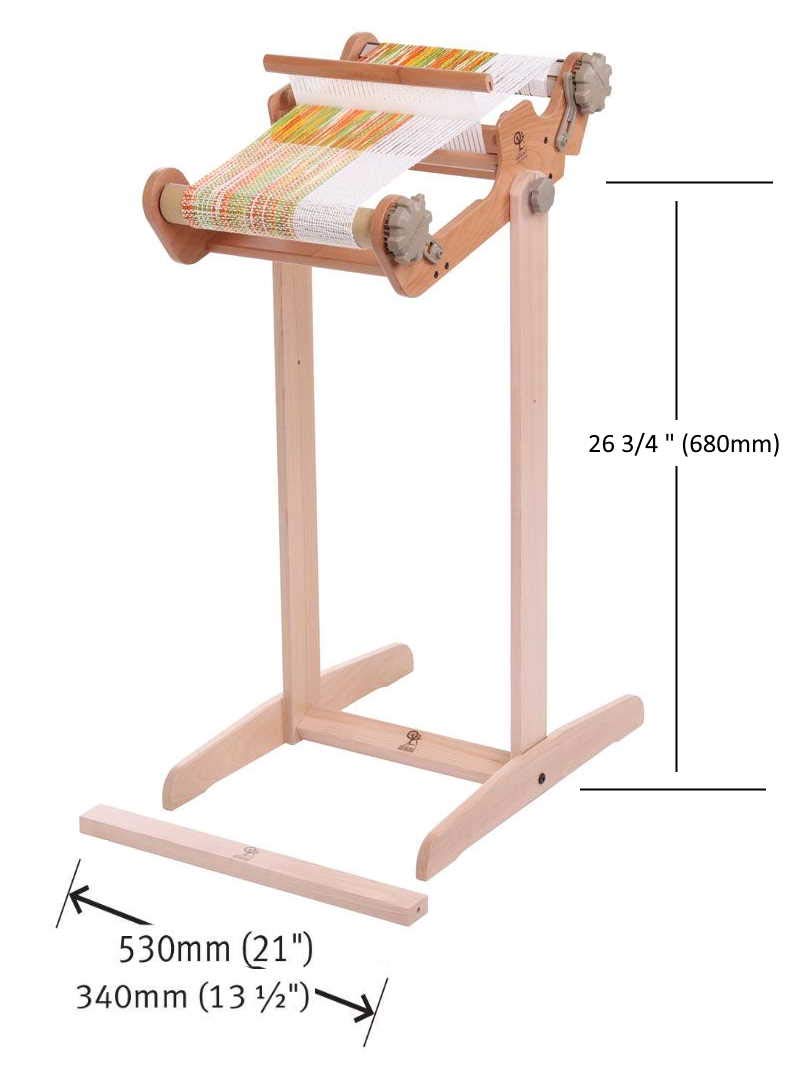 Ashford SampleIt Loom Stand - Adjustable Weaving Loom Stand for Handmade Crafts, Knitting & DIY Projects - Perfect for Home Weaving, Yarn Art & Textile Creation