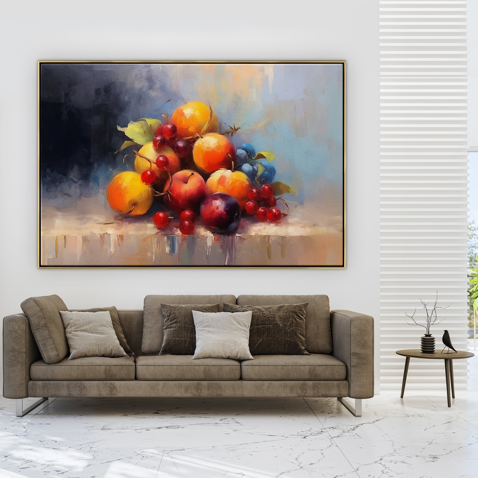 Modern Still Life Painting - Contemporary Artwork for Home & Office Decor - Perfect for Living Room, Bedroom, and Workspace