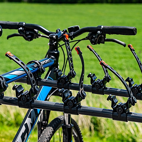 DK2 BCR290 4-Bike Hitch Mount Rack - Heavy Duty 200 lb Capacity - Fits 2-Inch Receiver - Perfect for SUVs, Trucks & Family Road Trips
