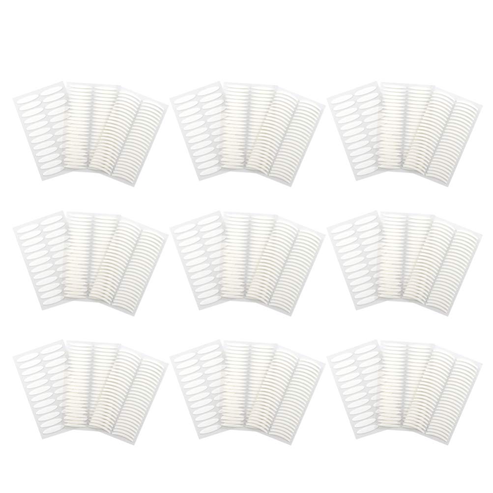 Lurrose Clear Double-Sided Eyelid Tape - 60 Sheets Ultra Invisible Natural Adhesive Stickers for Women | Non-Trace, Long-Lasting | Perfect for Asian Monolid Makeup & Eye Contouring