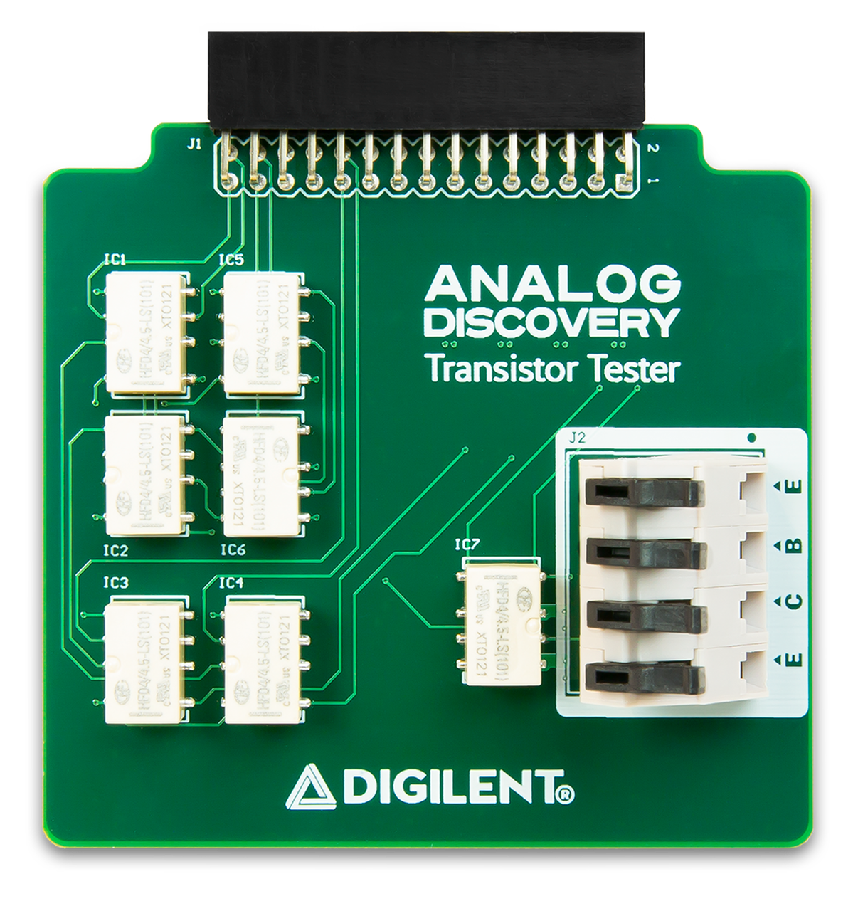 Digilent Analog Discovery Transistor Tester - Diode & Transistor Characteristic Curve Tracer | Perfect for Electronics Labs, Circuit Design, and Engineering Education