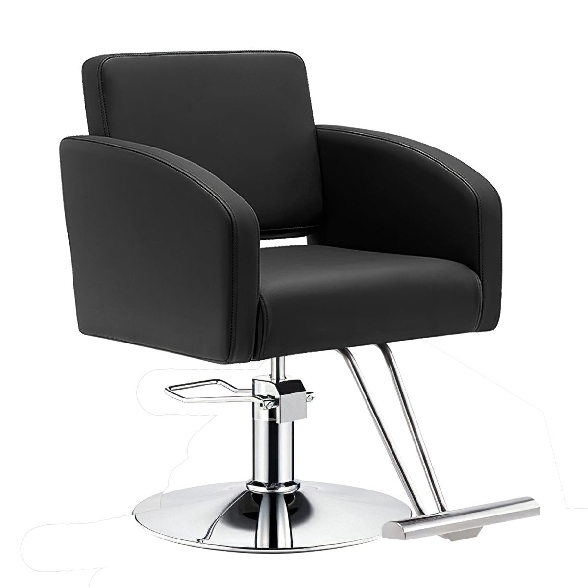 Advanced Compact Hydraulic Styling Chair SC 331 - Ergonomic Salon Hairdressing Chair with Adjustable Height for Barber Shops & Home Use