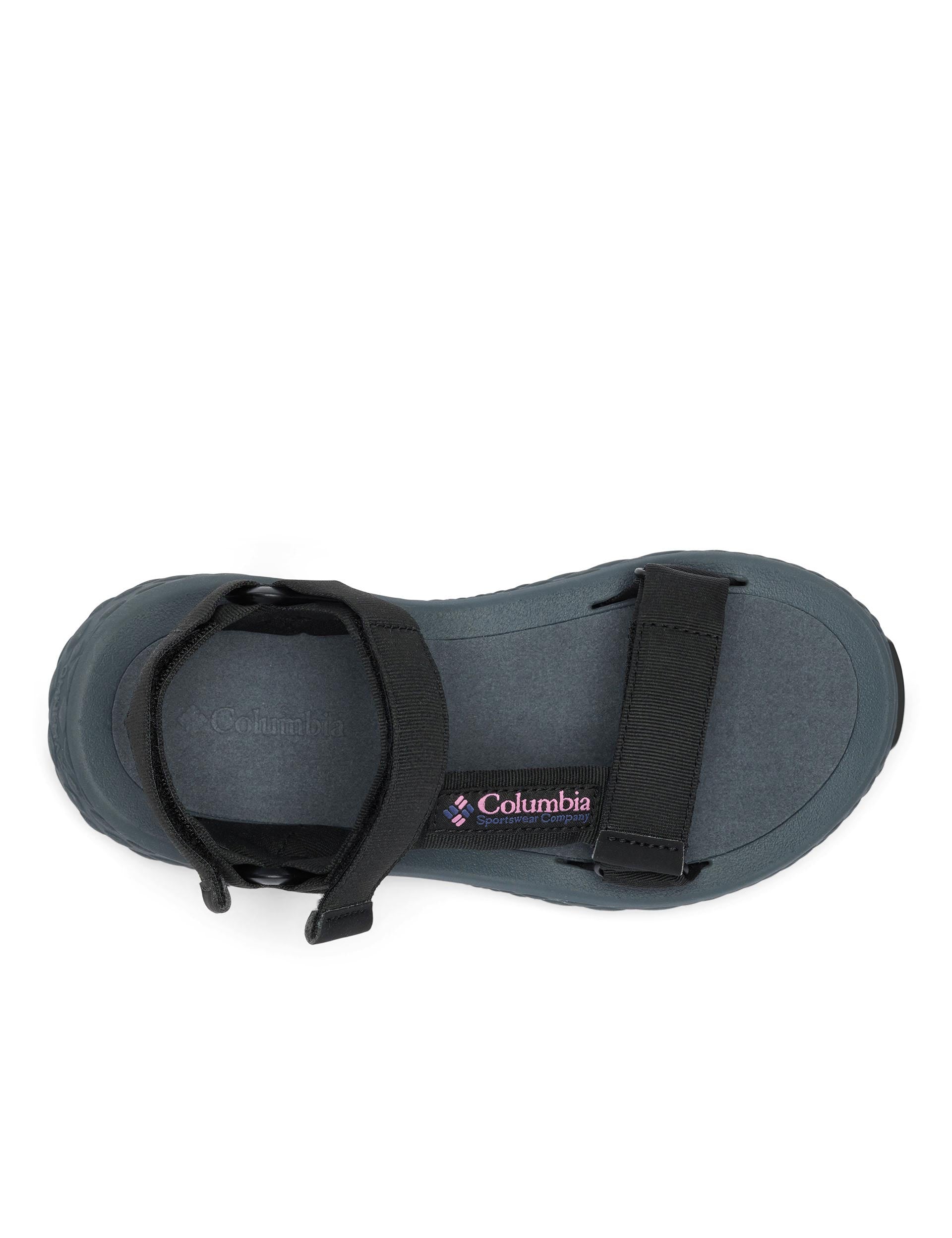 Konos Globetrot Sandal - Black/Cosmos Color | Comfortable Travel & Beach Sandals for Women | Perfect for Vacation, Walking & Summer Outfits