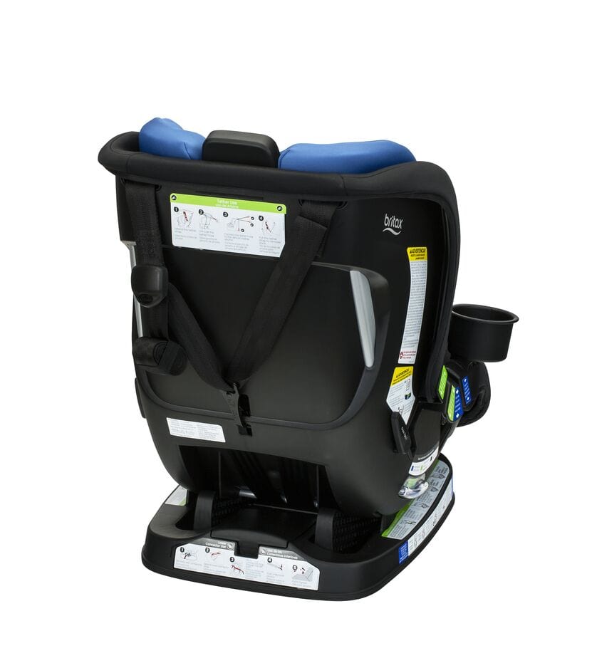 Britax Poplar Convertible Car Seat for Toddlers & Infants - Safe & Comfortable 3-in-1 Rear-Facing to Forward-Facing Booster - Perfect for Travel, Daily Commute & Family Road Trips