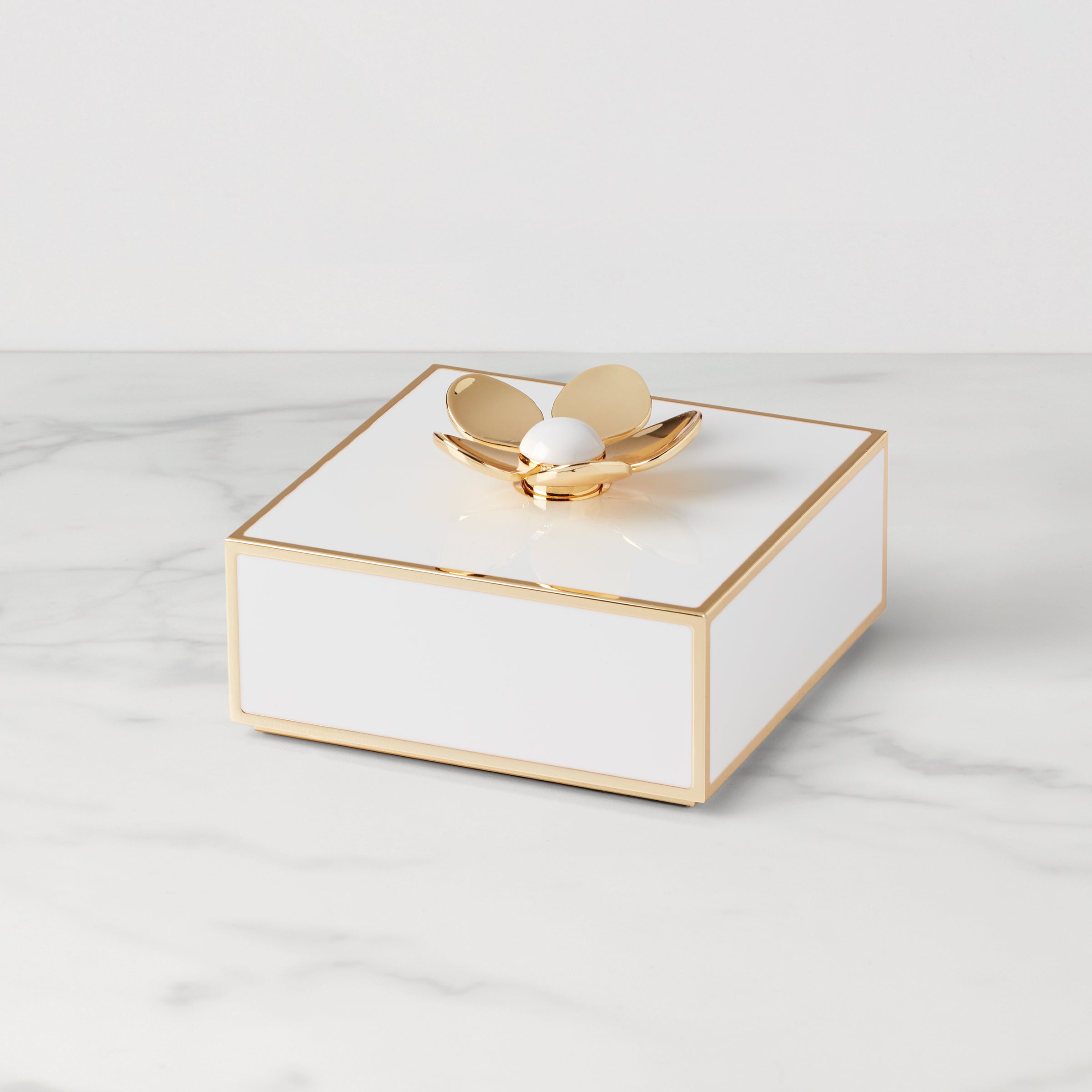 Make It Pop Floral Gift Box in Gold - Perfect for Birthdays, Weddings & Home Decor